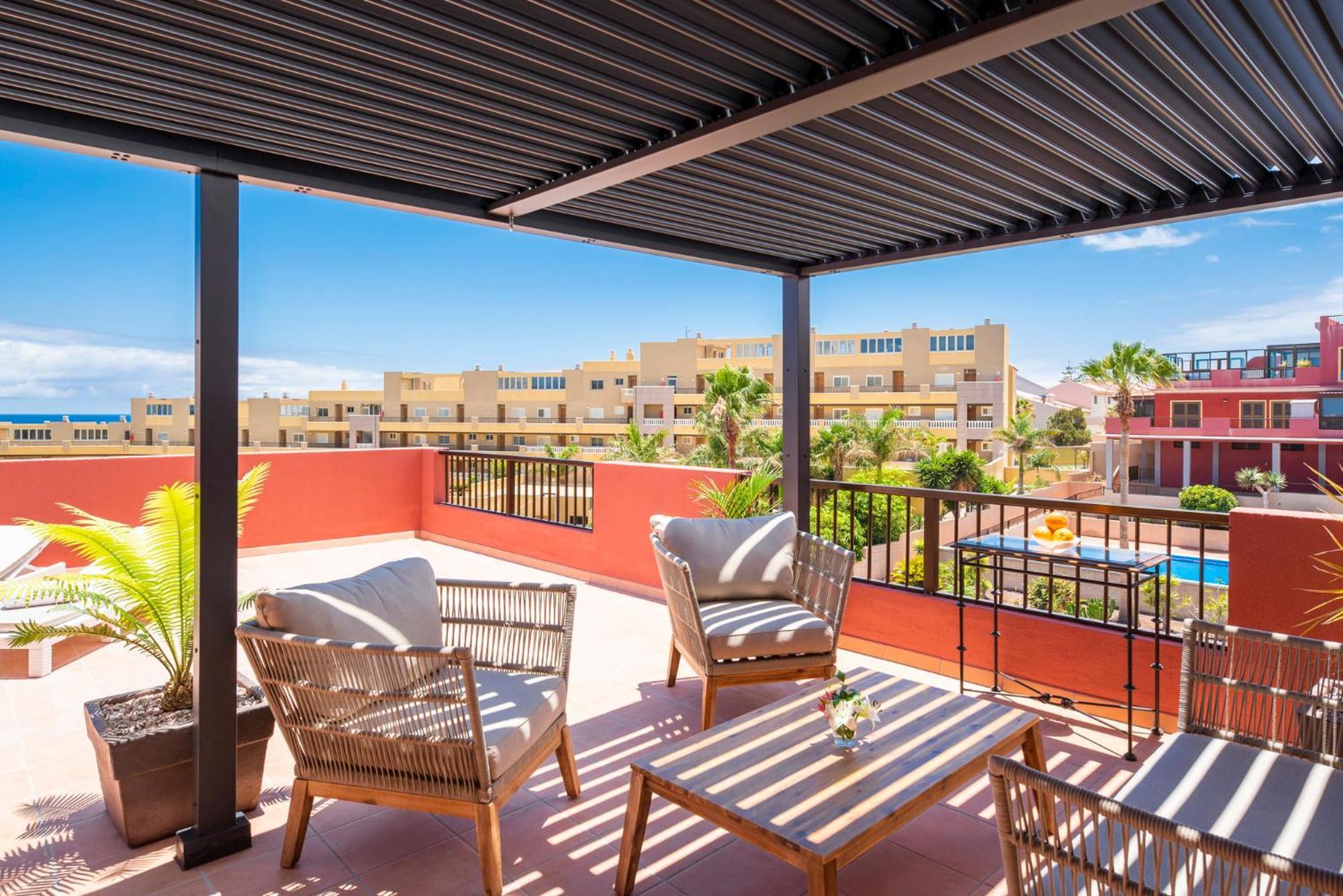 Medano4You The Terrace Holiday Home El Medano  Bagian luar foto