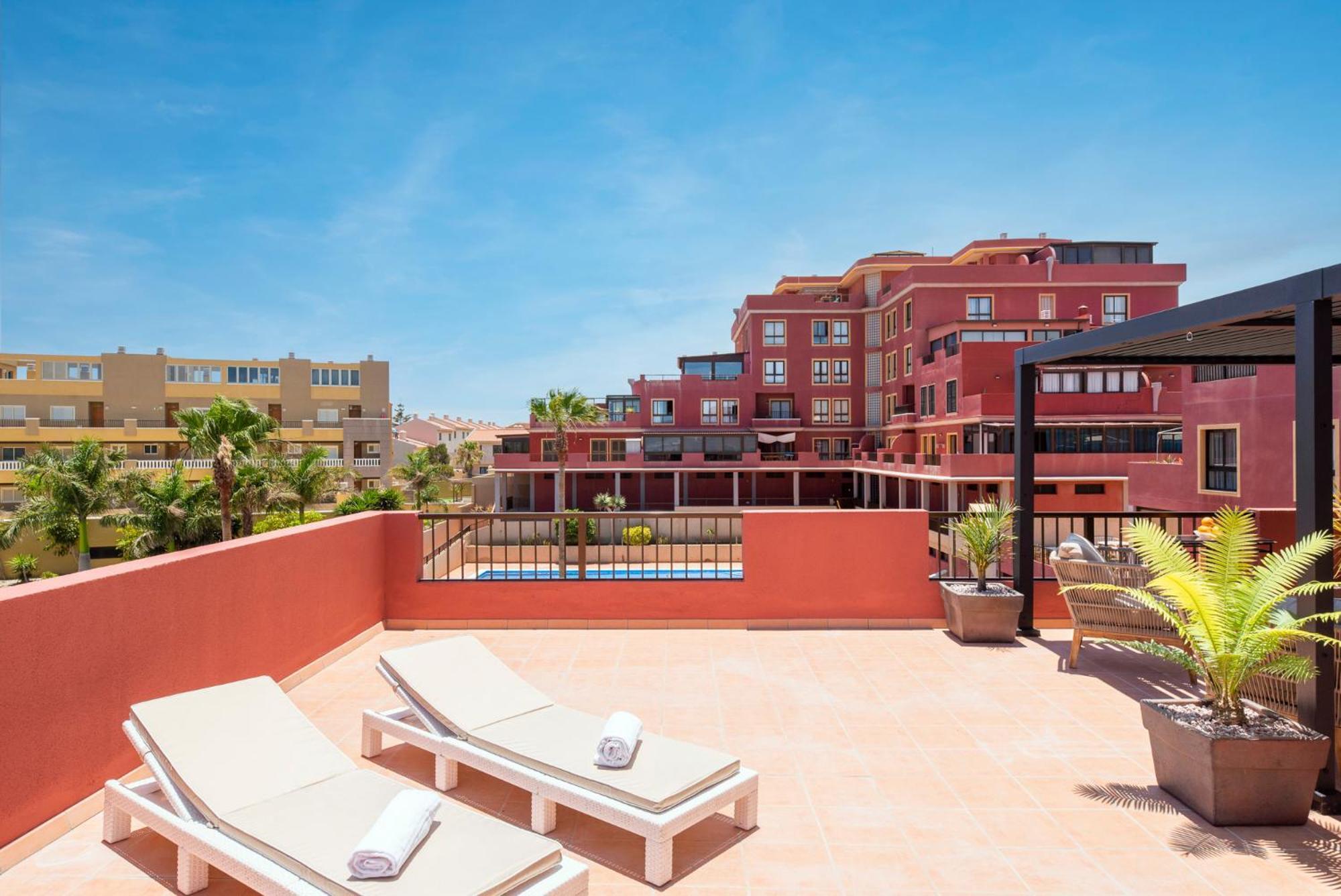 Medano4You The Terrace Holiday Home El Medano  Bagian luar foto