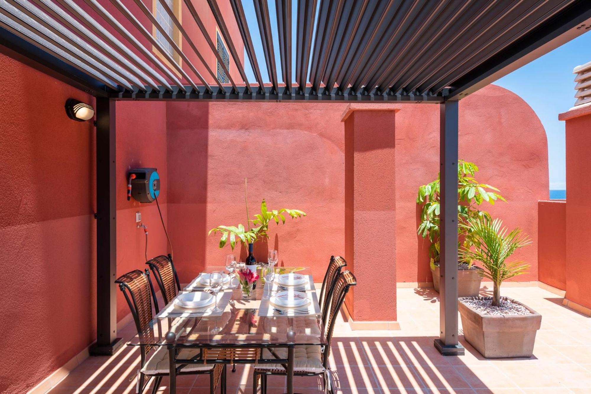 Medano4You The Terrace Holiday Home El Medano  Bagian luar foto