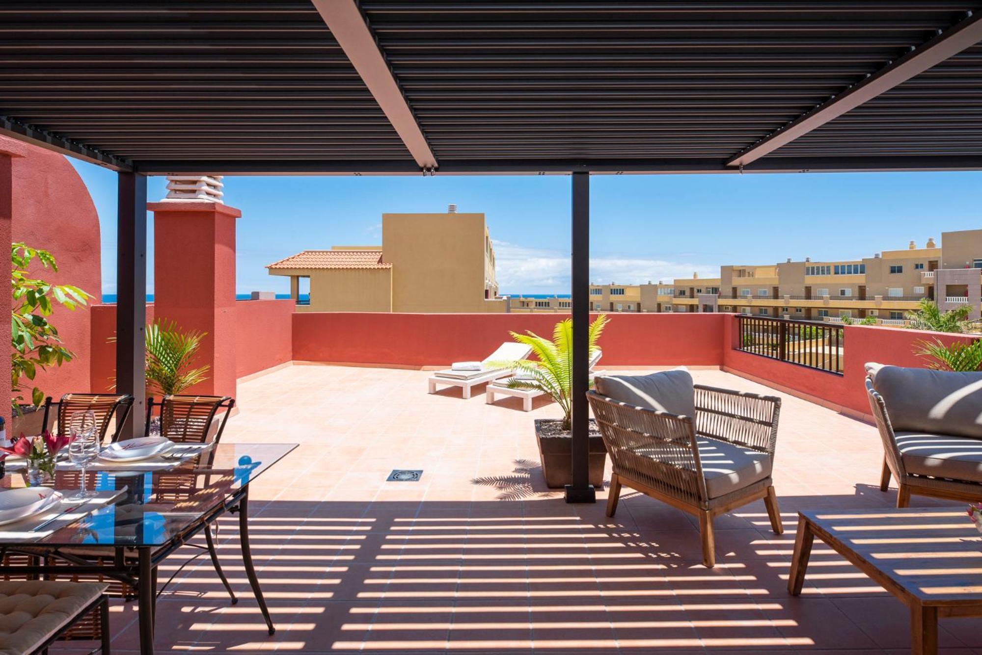 Medano4You The Terrace Holiday Home El Medano  Bagian luar foto